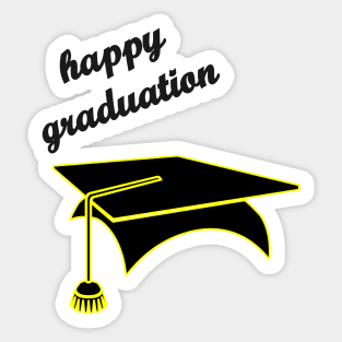 happy graduation Sticker